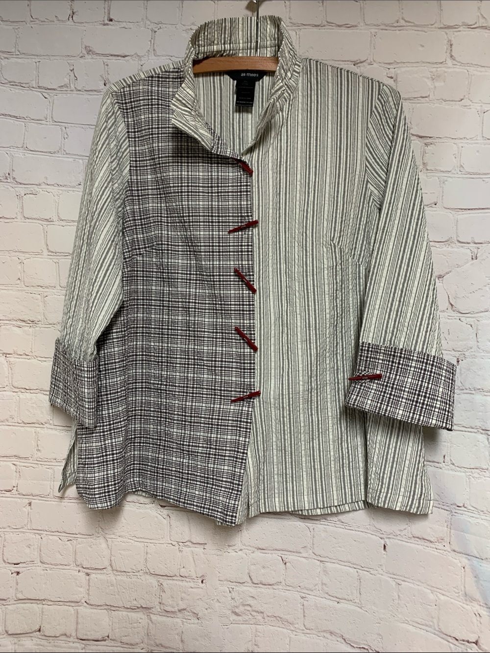 NEW Ali Miles Cotton Blend Jacket Size Petite Small